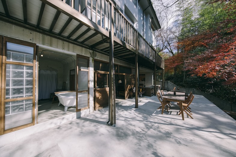 unbox okuōme｜【Concrete deck】引きのカット