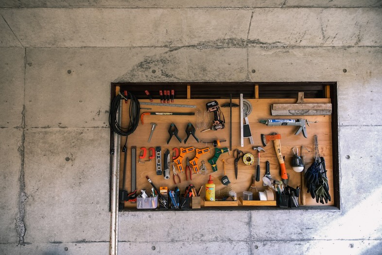 unbox okuōme｜【Mini ramp】工具や棚はクラフトや制作シーンの撮影に最適