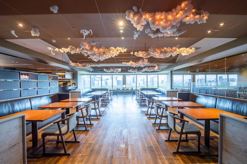 GOBLIN.半蔵門LOUNGE店｜奥行きのある空間全景