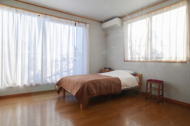 NORMAN HOUSE 東松山｜ベッドルームは寝起きシーンの撮影に最適