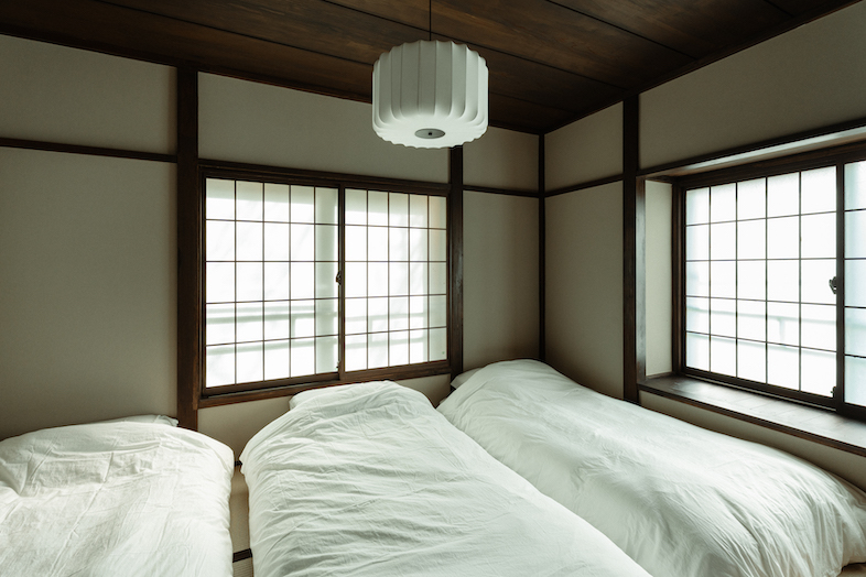 NEFU HAKONE｜障子越しの柔光に包まれた寝室