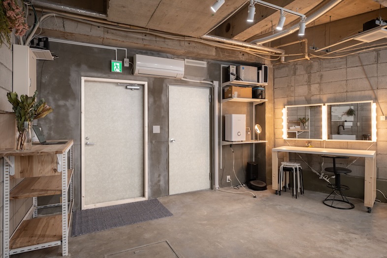 BUNKER STUDIO｜天候に左右されない地下スタジオだから、撮影時のストレスもフリー