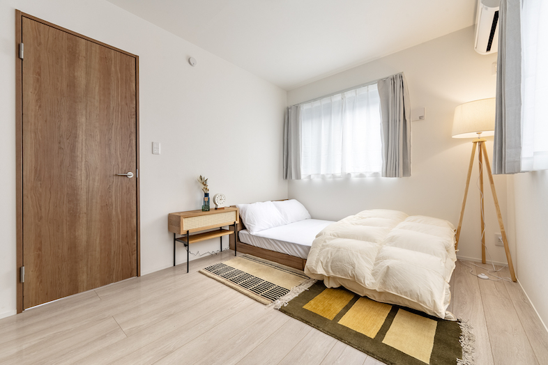 The Confidence House上板橋｜ナチュラルで広々とした寝室
