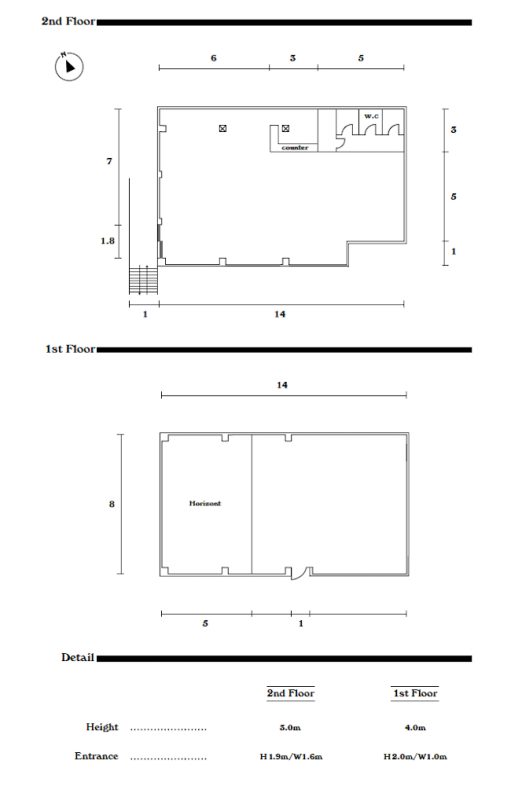 Beatnik Photo Studio︎｜平面図