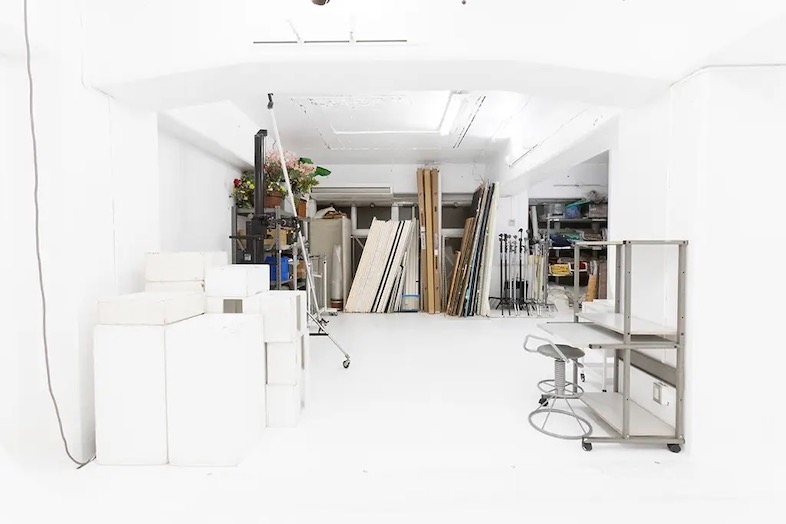 パトローネ ７studio｜バックヤードは、道具や仕込み食材の仮置に