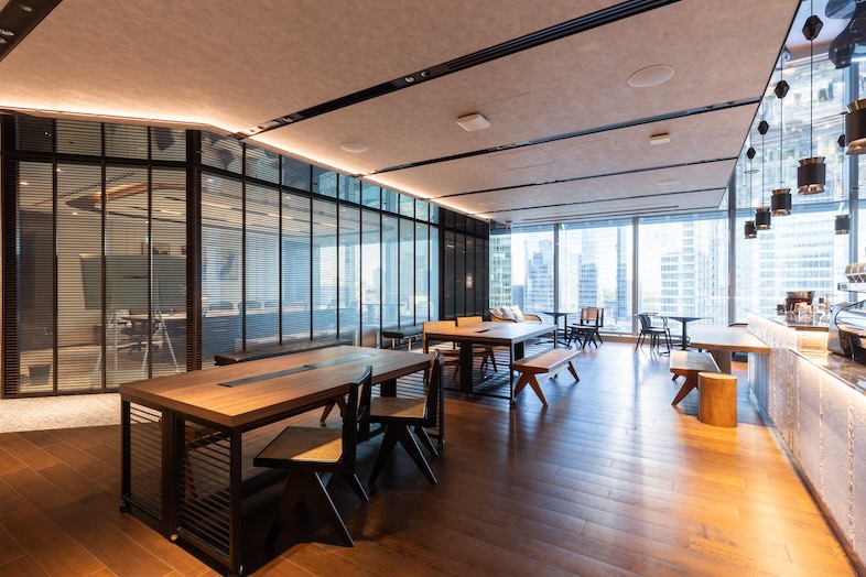 The Executive Centre　JPタワー｜CMやドラマでエグゼクティブの集うラウンジシーンをリアルに再現可