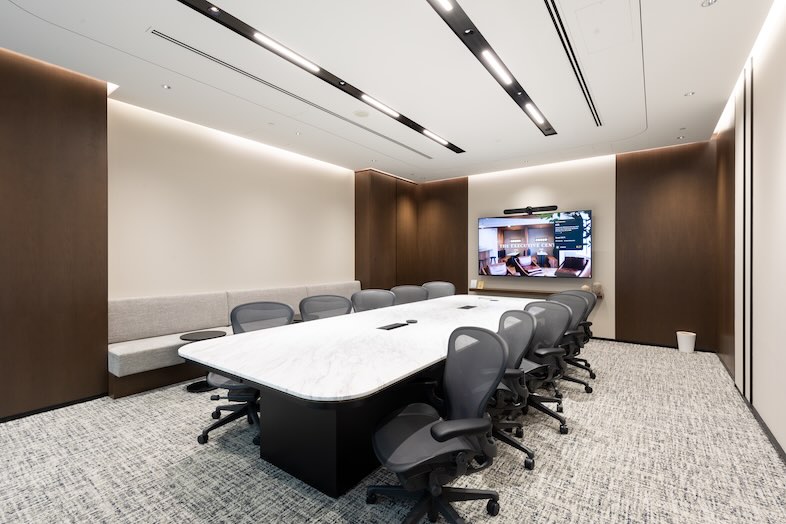 The Executive Centre　JPタワー｜シンプルな印象ではあるものの余白があり広々とした印象に