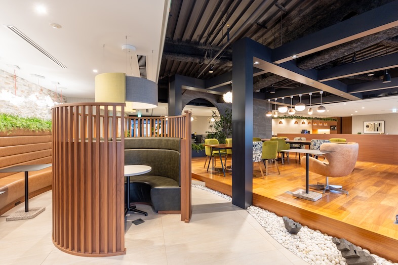 The Executive Centre　目黒アルコタワー｜半オープンなので打ち合わせシーンや仕事シーンの撮影に