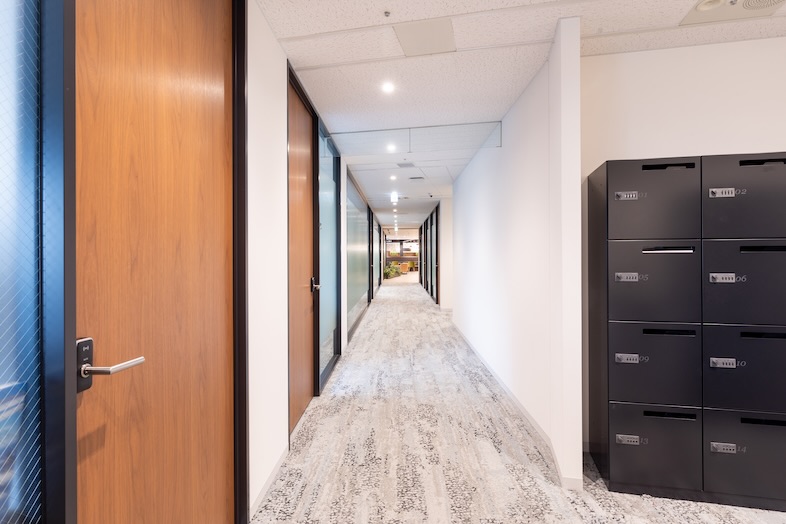 The Executive Centre　目黒アルコタワー｜オフィス共有部も撮影できるためリアルな演出が可能