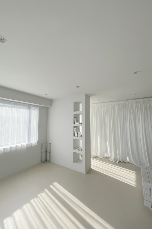 som studio shibuya｜天高で一面真っ白の爽やかな空間