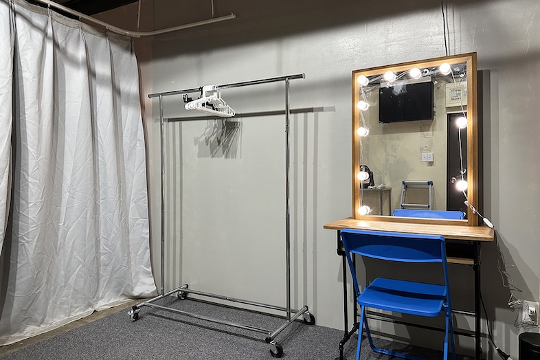 旧海岸第十スタジオ｜メイクルーム