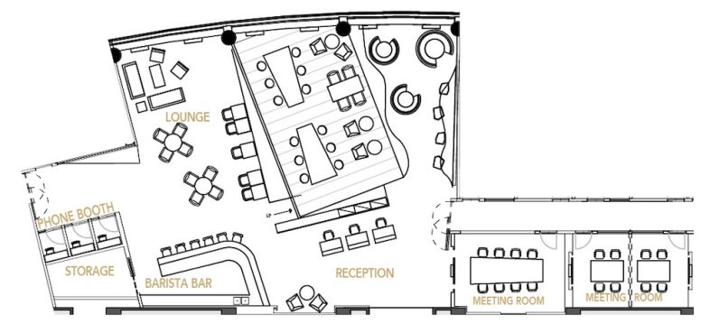 The Executive Centre　目黒アルコタワー｜平面図