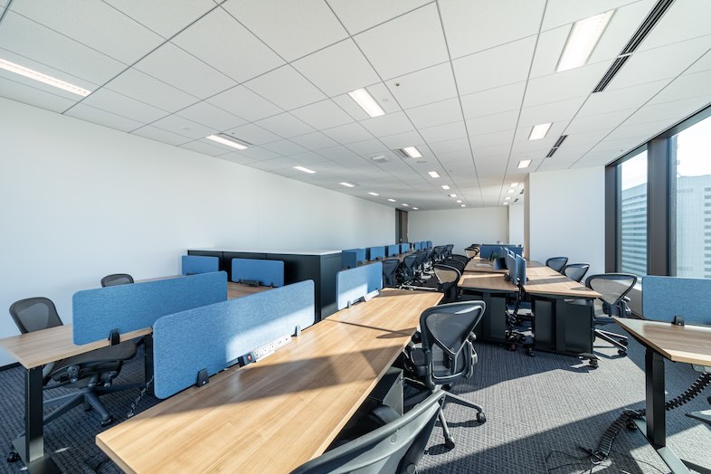 The Executive Centre 世界貿易センタービルディング南館｜都会的で洗練された働く風景を自然に描ける構図