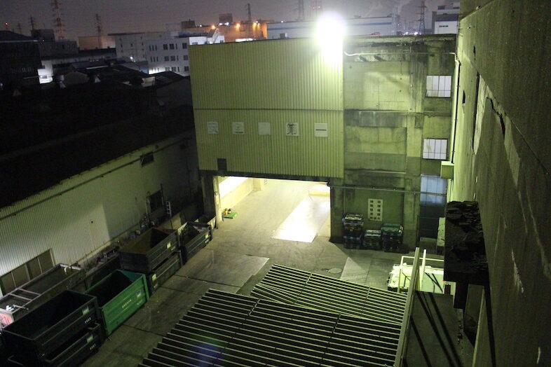 川崎白石工場｜スケール感のある俯瞰撮影や夜景撮影も