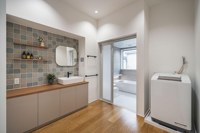 スタジオPia 36.Hygge｜【2F】爽やかな洗面スペース