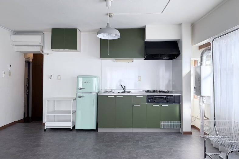 studio jane 水道橋スタジオ｜【Dining room】キッチンを備えた生活感のある空間