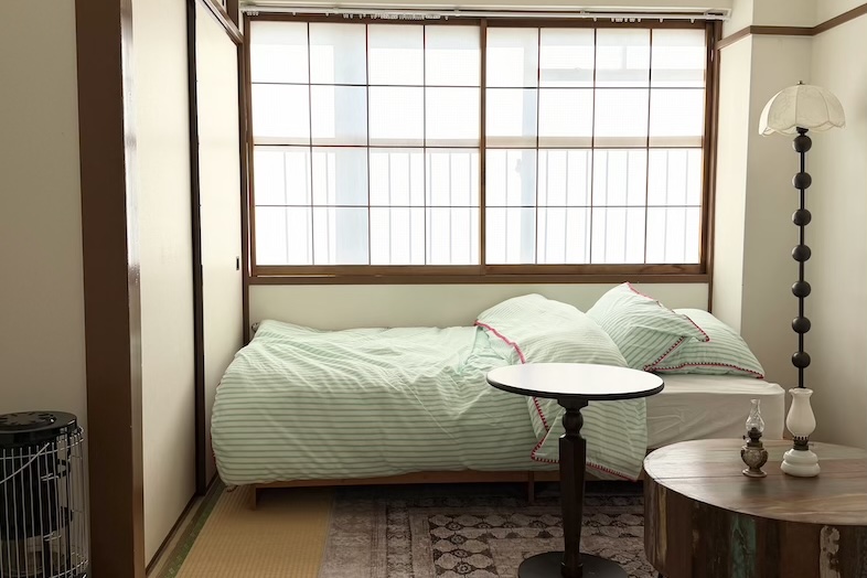 studio jane 水道橋スタジオ｜【Japanese room】ベッドを配置しているので人物撮影や雑誌系、世界観重視のカットにも◎