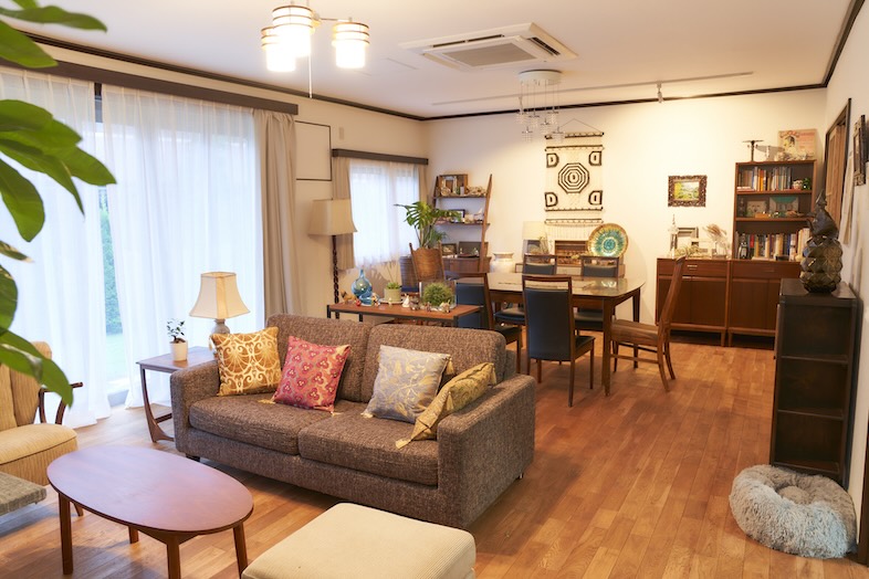 トンボハウススタジオ｜【作り込み例】リビング