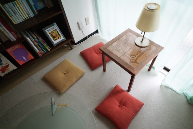 スタジオおざぶ｜俯瞰カット