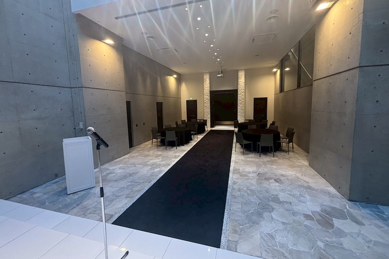 House of OMOTESANDO｜【使用事例】Sky HALL (B1F)|パーティレイアウト