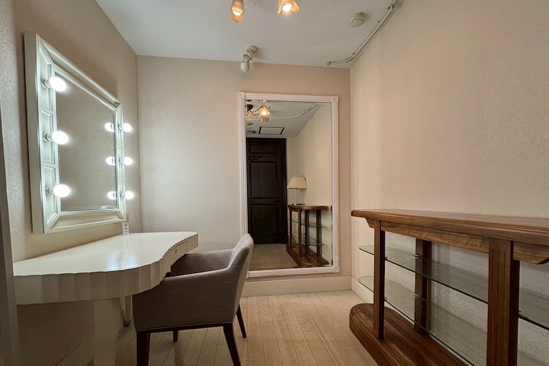 House of OMOTESANDO｜【控室】全館貸しなので控室が豊富にございます