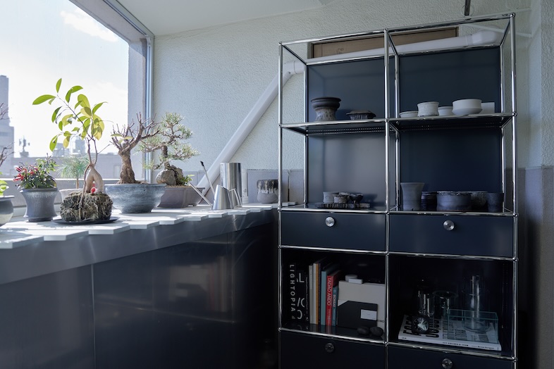 rei no studio｜シックで落ち着いた空間のベランダ