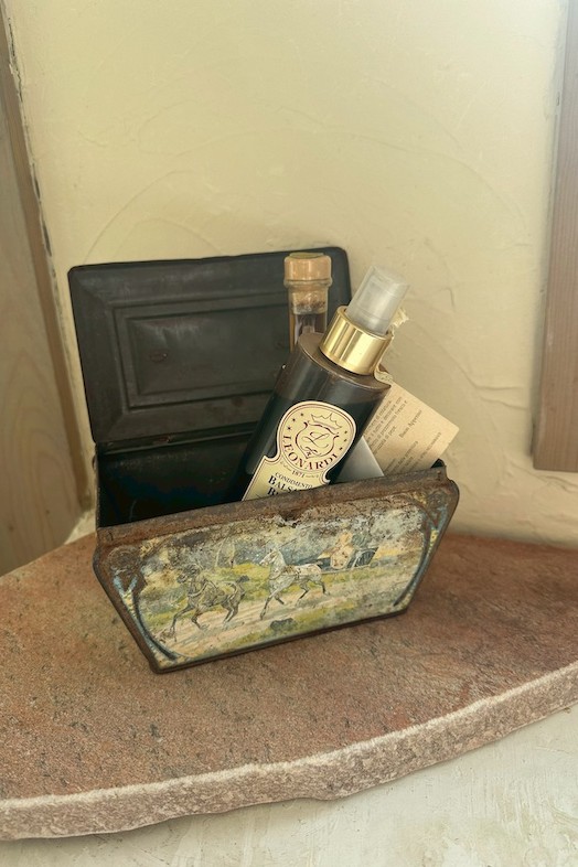 美瑛町十勝岳が一望できる森のレストラン｜【1F レストラン】撮影の背景となる小物も充実