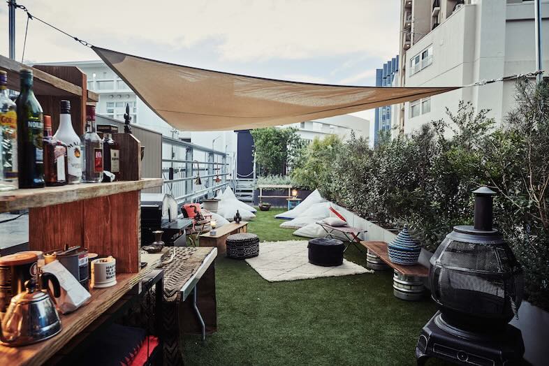 EAT PLAY WORKS｜【TERRACE】リフレッシュシーンや屋外カットを加えたい撮影に