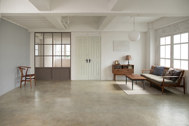 Studio Vale｜【space B】ワンフロアの広々とした空間仕切りで区切ることも可能