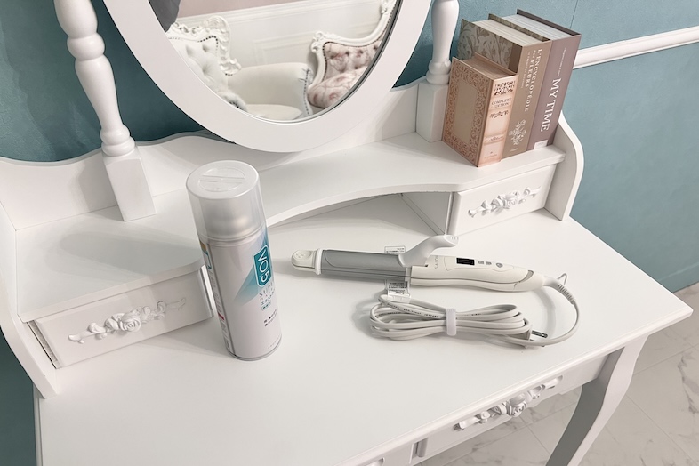 ミートアップルーム栄｜【フォトスタジオ】ヘアメイク道具