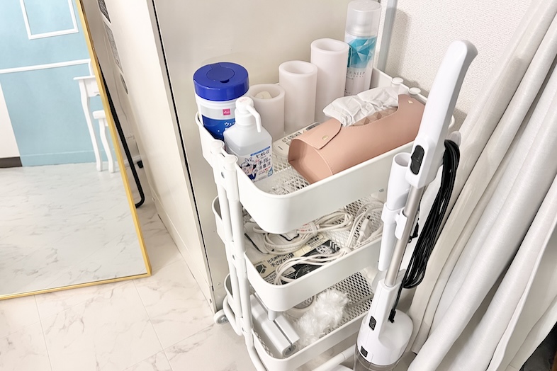 ミートアップルーム栄｜【フォトスタジオ】ヘアメイク道具