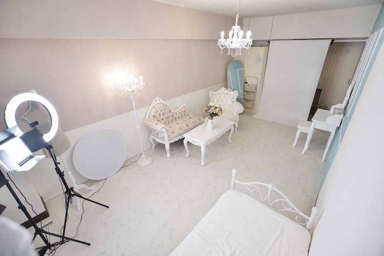 ミートアップルーム栄｜【フォトスタジオ】ブライダル・コスメ・ライフスタイル系撮影にも