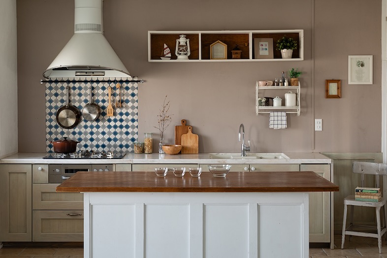 Studio Vale｜【space A】キッチンの壁色変更｜オプション