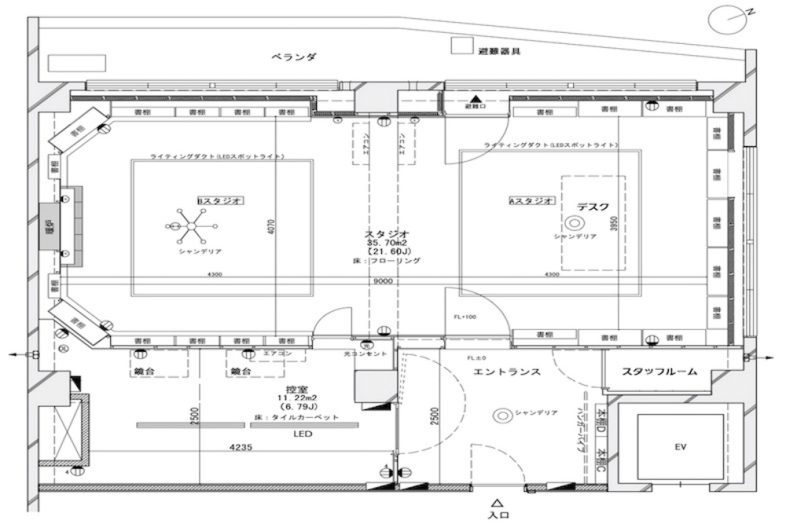 NOEMA images STUDIO｜平面図