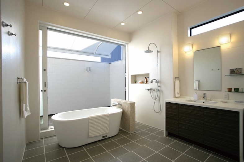 スタジオPia34.辰巳｜【2F】清潔感あふれるバスルーム