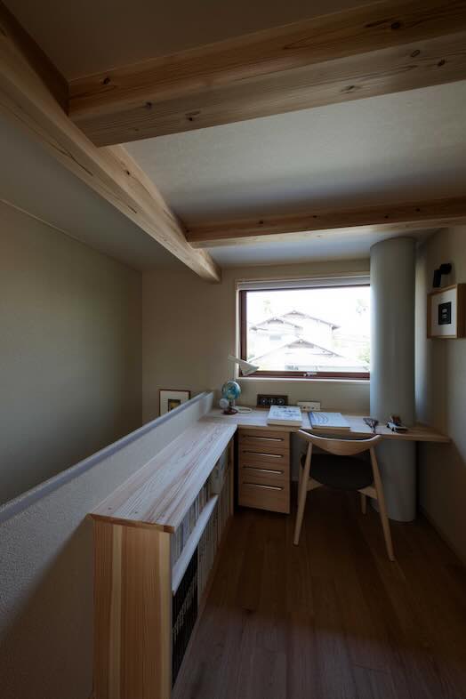 季の棲家｜2階のスペースは機材の置き場所や控室・メイクルームとしても利用可