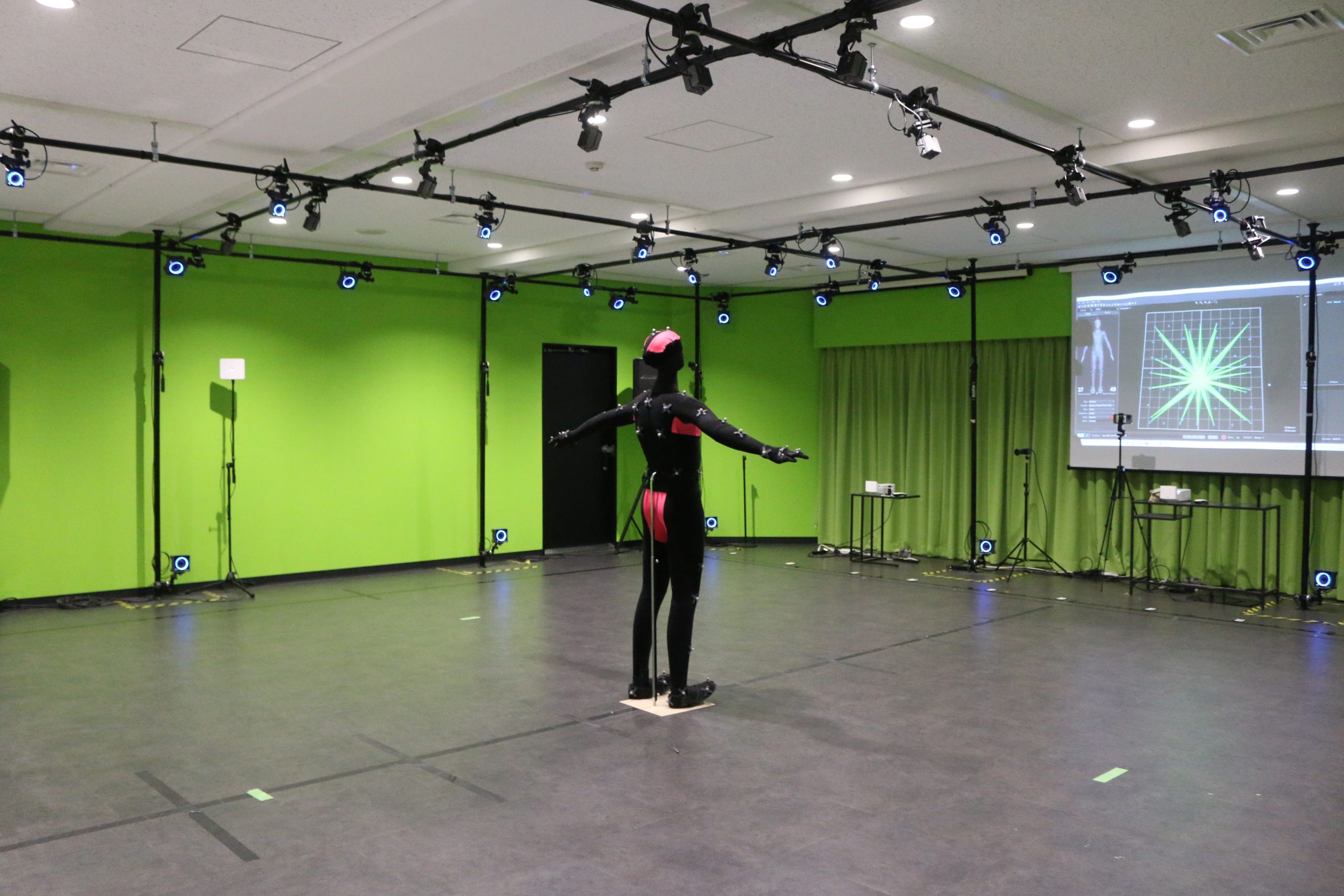 レンタル撮影スタジオのシーン: <span>モーションキャプチャスタジオ</span>