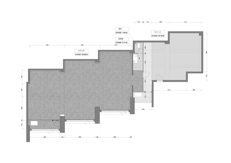 STUDIO ZYX｜平面図
