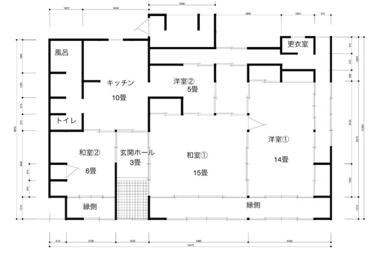 soycasa akikawa｜平面図