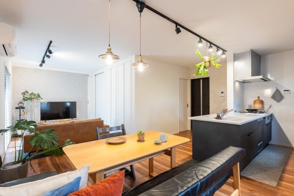 LDKスペースであらゆる日常カットを撮影可能