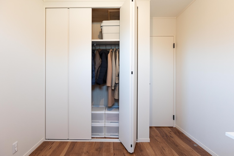 House studio MD｜クローゼットは収納・片付けシーンにもピッタリ ※オプション利用可能
