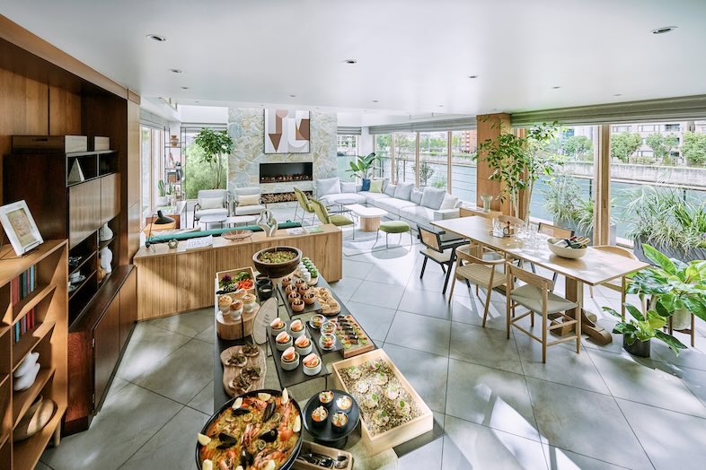 UNWEDDING中之島｜【1F】引きで捉えた全景