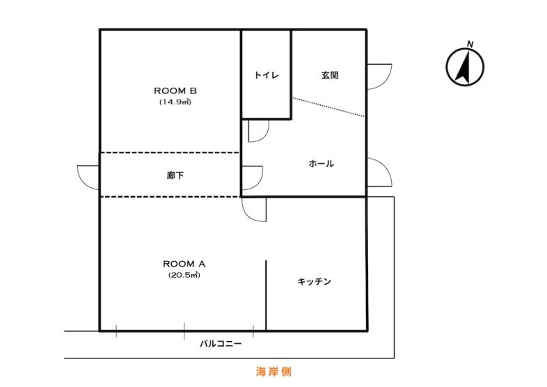 STUDIO NouNou｜平面図