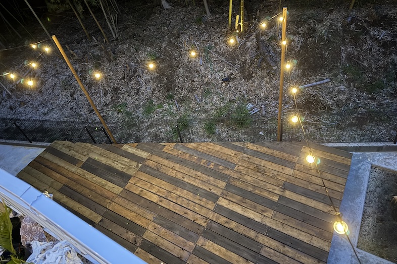 LA SABINA 印西｜夜の野外シーン・パーティー演出・MV撮影に