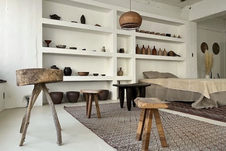 旧海岸スタジオ 浅草(第四、第十一、第十二)｜【第十一スタジオ】家具や小物は、素材にこだわり抜かれたラインナップ