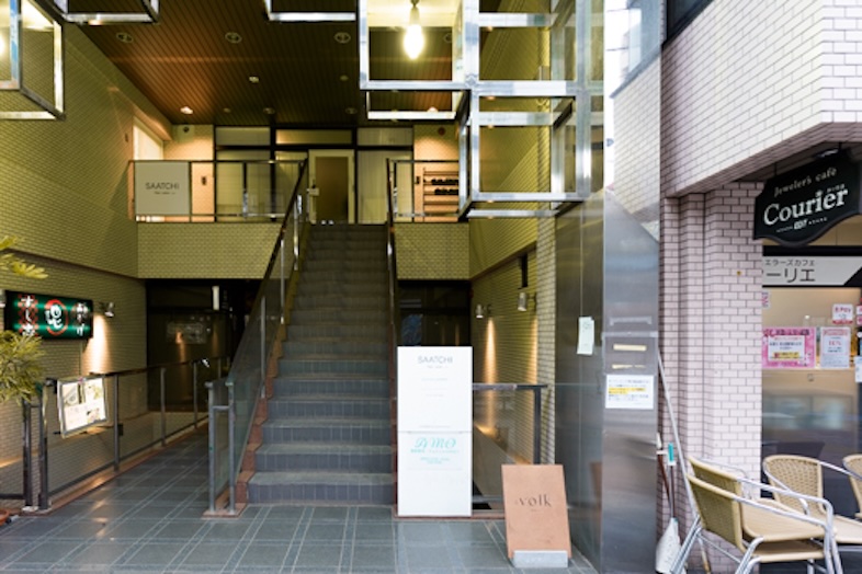 tete photo studio｜共用階段