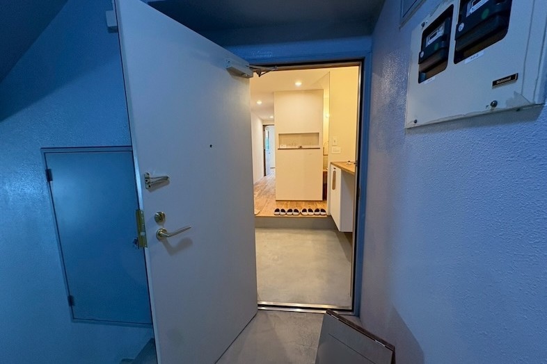 横浜ショールームマンション｜行ってきます、ただいま、など、日常のワンシーンをリアルに演出できる玄関