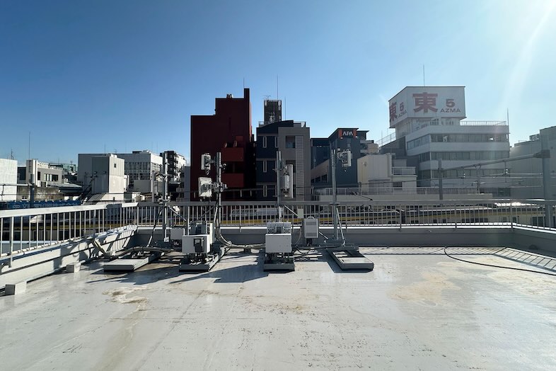 旧海岸第十六スタジオ｜【屋上】抜け感のある撮影が可能 ※オプション&要事前相談