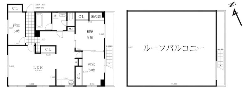 INGLENEUK｜Ingle Studio 平面図