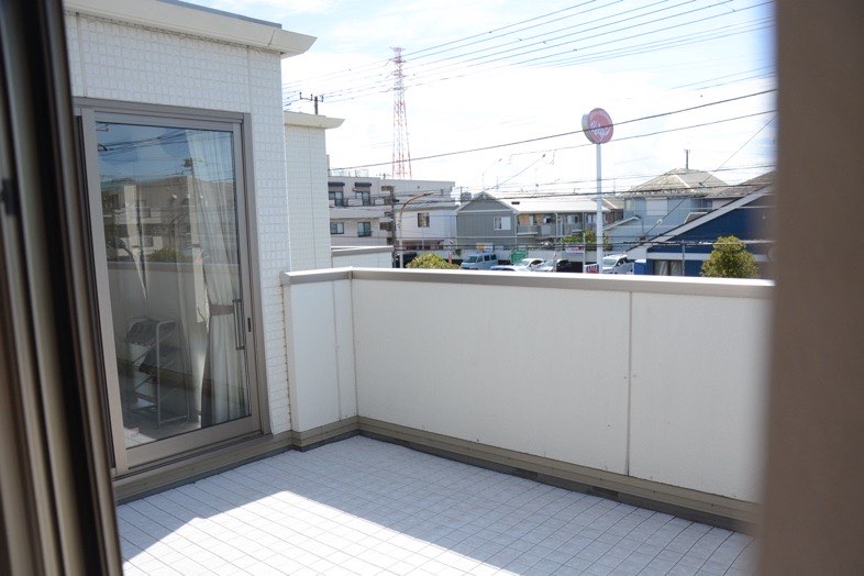 Gyotoku Terrace｜【2F寝室】寝室から直接出られるバルコニー